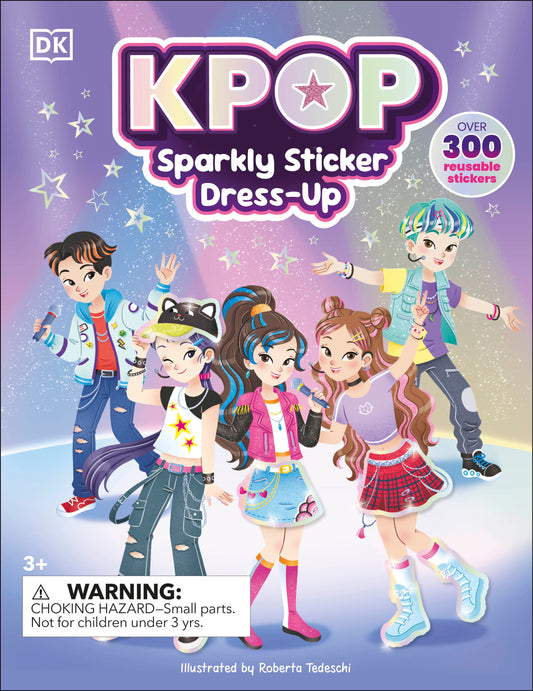 K-Pop Sparkly Sticker Dress-Up (Pre-Order by 10/05/26 | Est. In-Store: 12/01/26 | Ships after release)