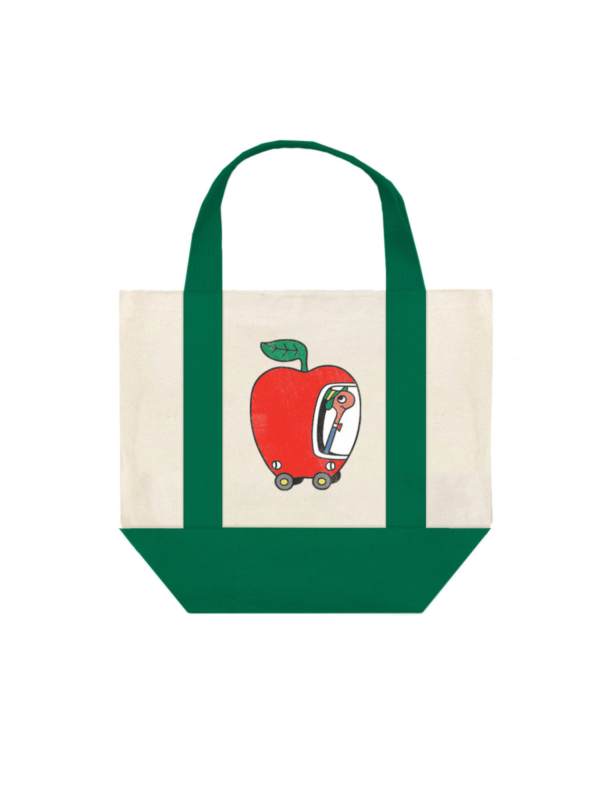 Richard Scarry: Lowly Worm Apple Car Mini Market Tote Bag (Pre-Order by 11/02/26 | Est. In-Store: 12/01/26 | Ships after release)
