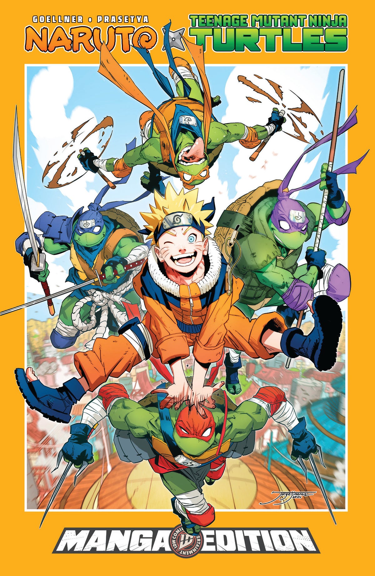 Naruto x Teenage Mutant Ninja Turtles--Manga Style Edition (Pre-Order by 09/21/26 | Est. In-Store: 10/27/26 | Ships after release)