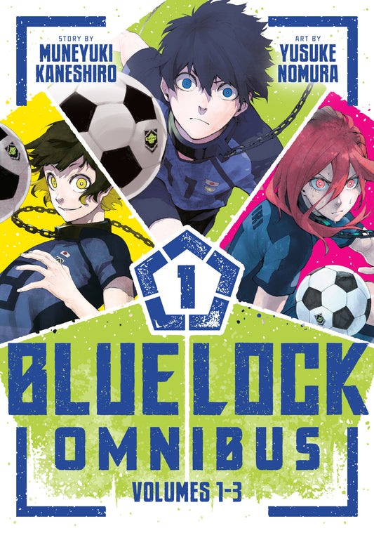 Blue Lock Omnibus 1 (Vol. 1-3) (Order By 12/22/2025) (Estimated In Store By 02/24/2026)