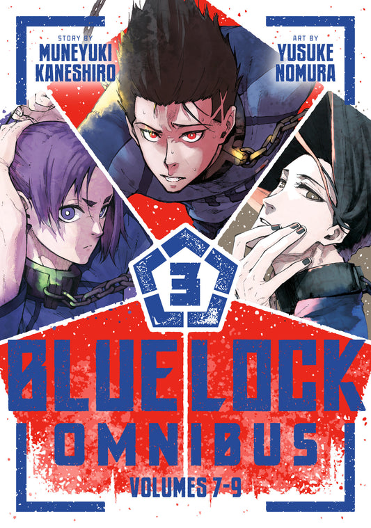 Blue Lock Omnibus 3 (Vol. 7-9) (Order By 05/04/26) (Estimated In Store By 06/30/26) (THIS ITEM IS A PRE-ORDER AND YOU WILL NOT RECEIVE IT UNTIL AFTER THE IN STORE DATE)