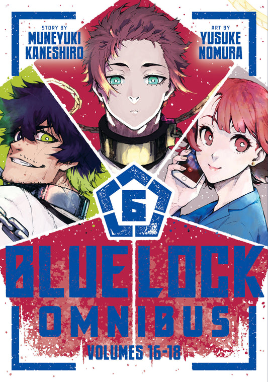 Blue Lock Omnibus 6 (Vol. 16-18) (Pre-Order by 11/02/26 | Est. In-Store: 12/29/26 | Ships after release)