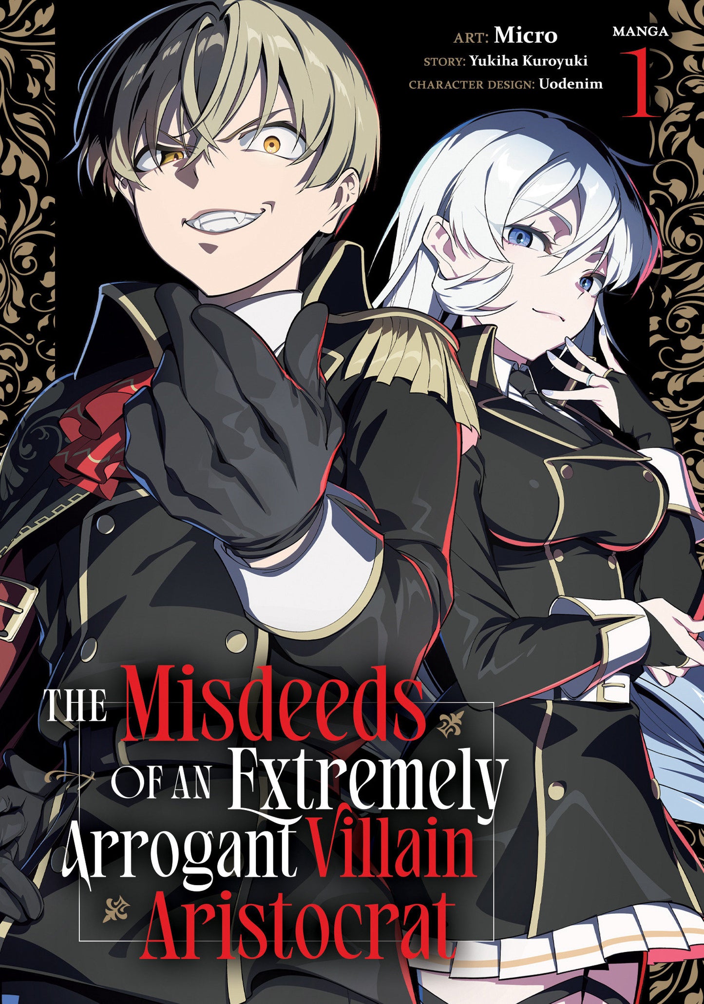 The Misdeeds of an Extremely Arrogant Villain Aristocrat (Manga) Vol. 1 (Pre-Order by 06/29/26 | Est. In-Store: 08/25/26 | Ships after release)