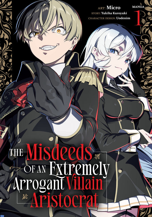 The Misdeeds of an Extremely Arrogant Villain Aristocrat (Manga) Vol. 1 (Pre-Order by 06/29/26 | Est. In-Store: 08/25/26 | Ships after release)