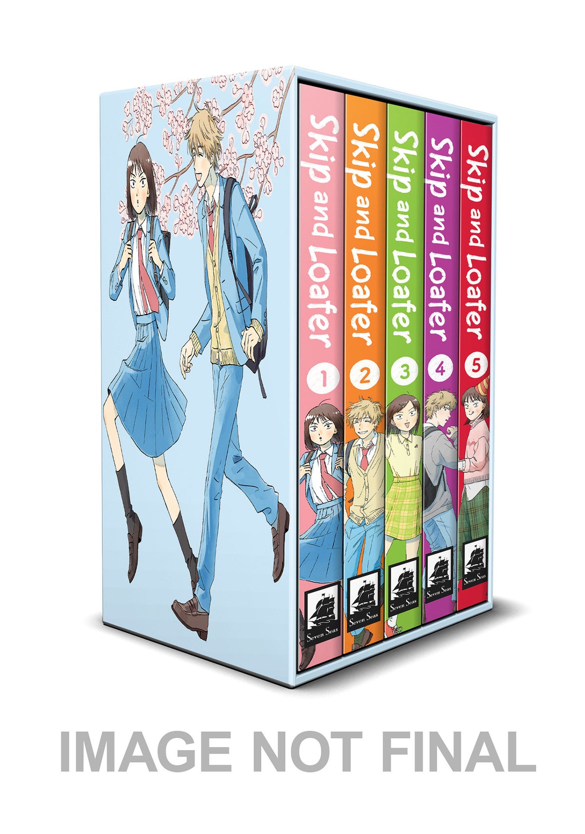 Skip and Loafer Box Set (Vol. 1-5) (Pre-Order by 10/12/26 | Est. In-Store: 12/08/26 | Ships after release)