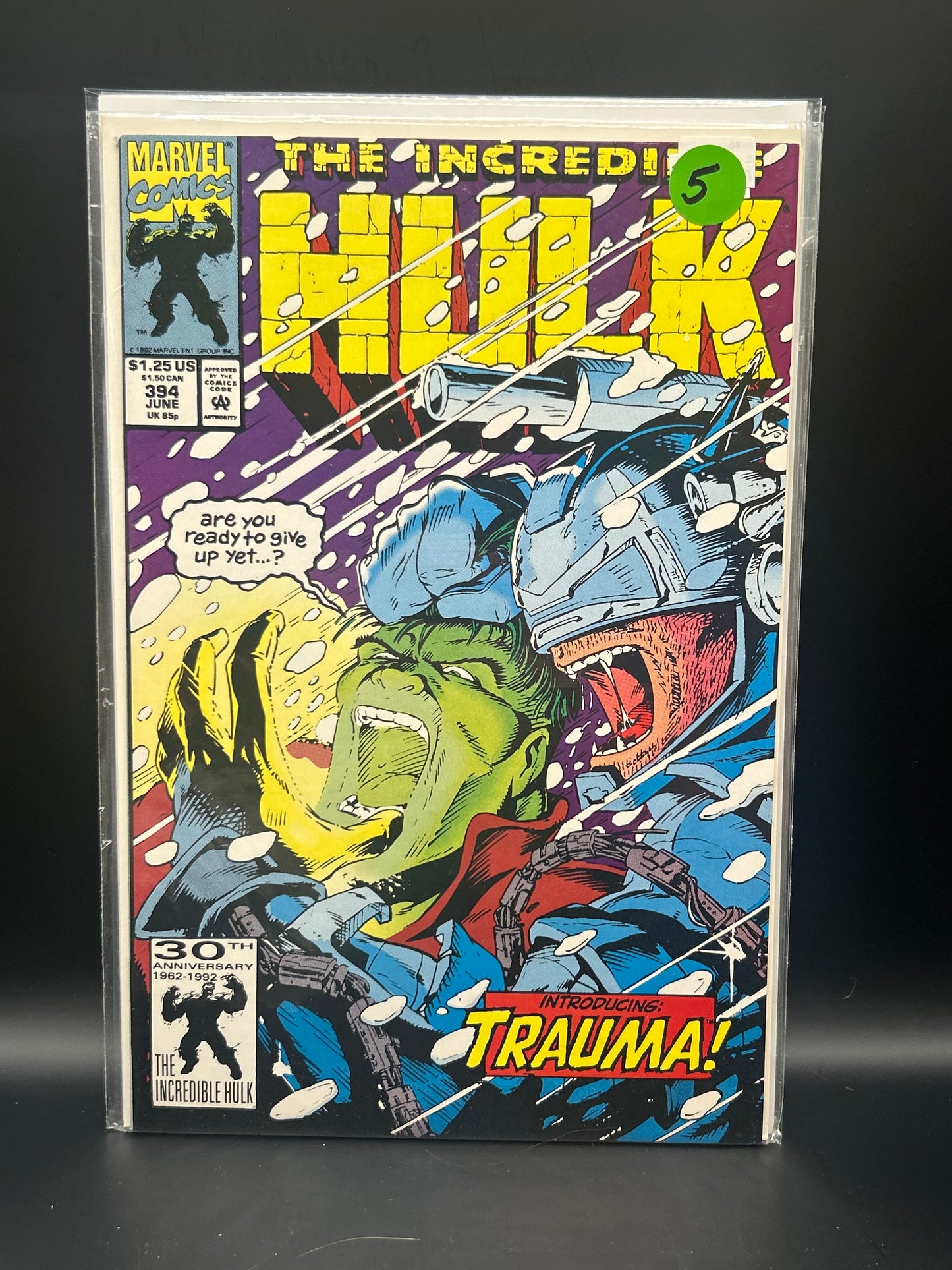 #394D Incredible Hulk (1962 Marvel 1st Series)