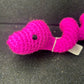 Pink Crochet Snake