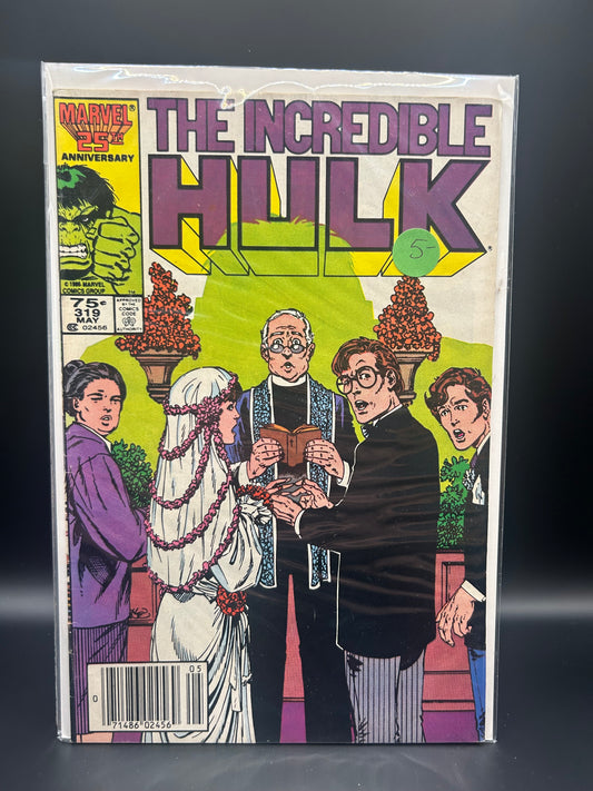 #319N Incredible Hulk (1962 Marvel 1st Series)