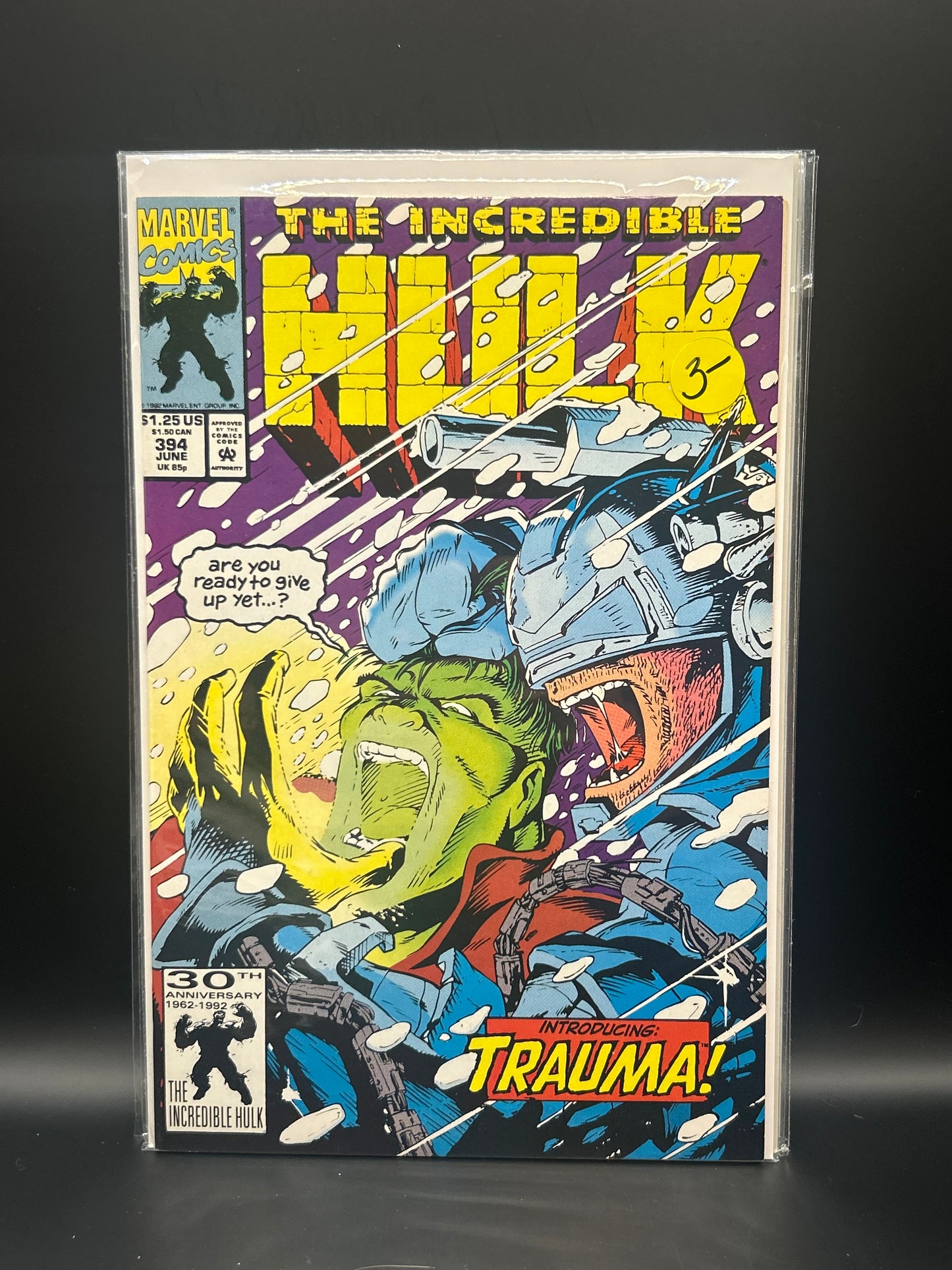 #394D Incredible Hulk (1962 Marvel 1st Series)