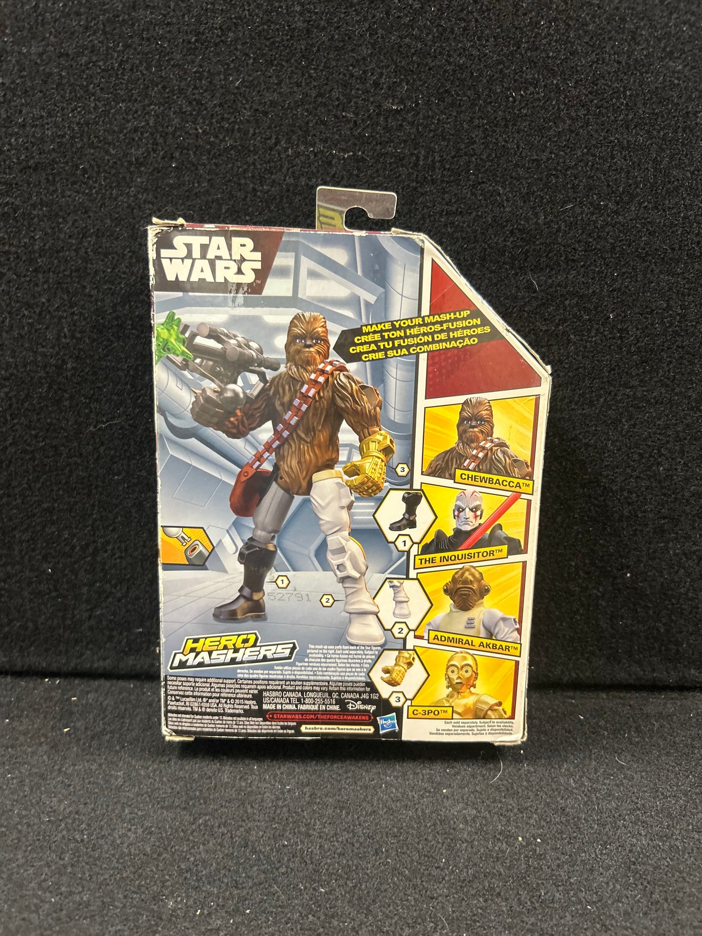 Star wars Chewbacca hero mashers Disney Hasbro