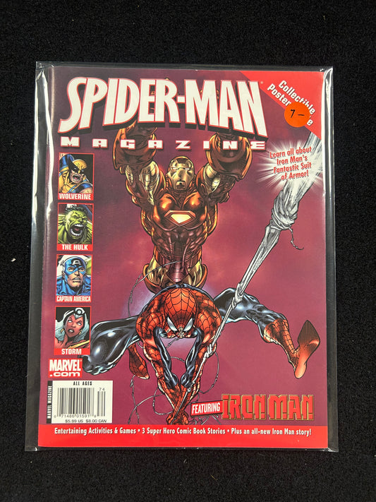 Spiderman Magazine Featuring Ironman – Graphic Novel