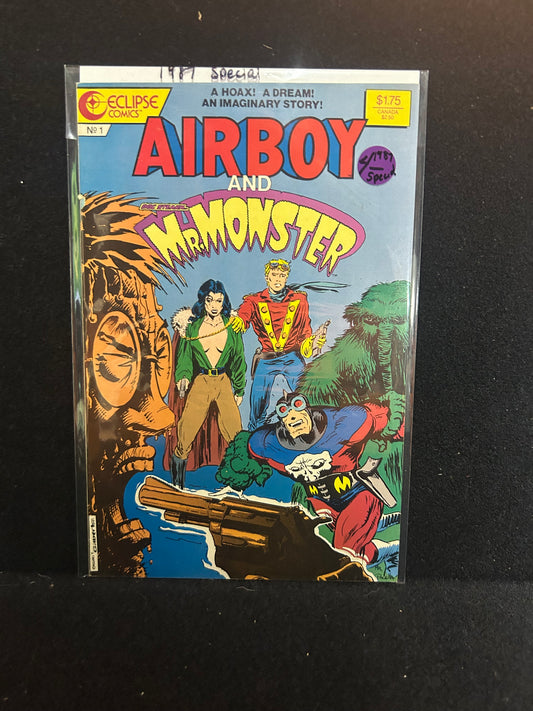 Airboy and Mr Monster #1 (Eclipse 1987)