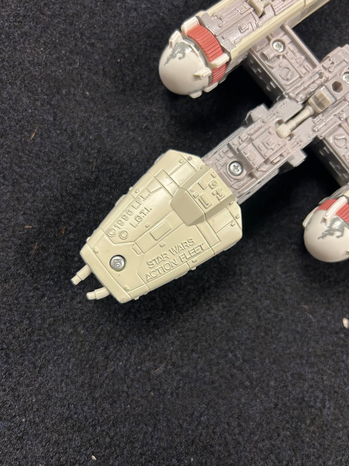 Star Wars Action Fleet 1996 with stand