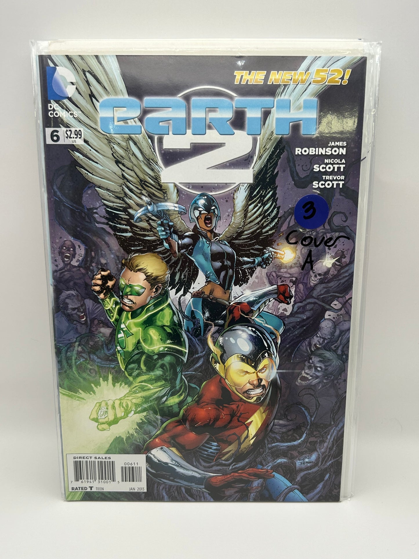 #6 Cover A - Earth 2 – DC – 2012–2015 – Ongoing Series – #0–32