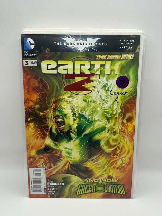 #3 Cover A - Earth 2 – DC – 2012–2015 – Ongoing Series – #0–32