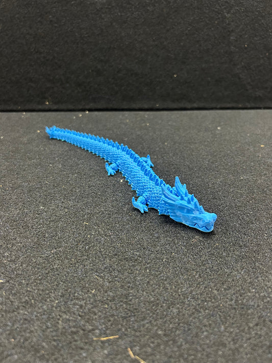3D Printed Blue/Green Dragon