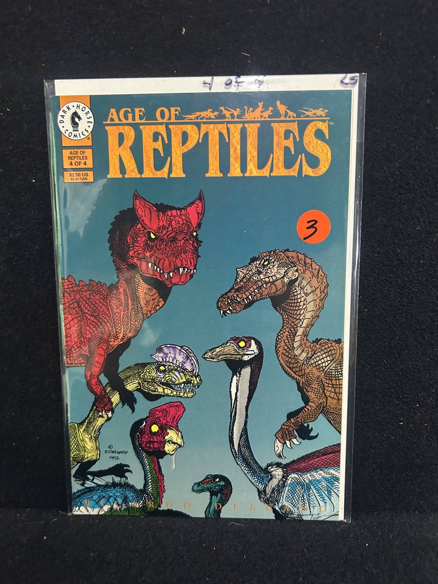 Age of Reptiles #4 (Dark Horse 1993)