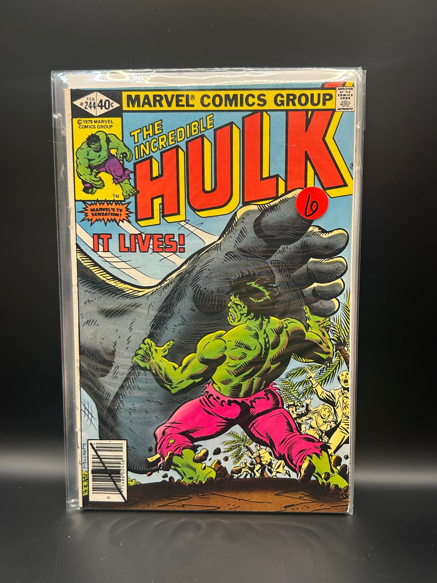 #244D Incredible Hulk (1962 Marvel 1st Series)