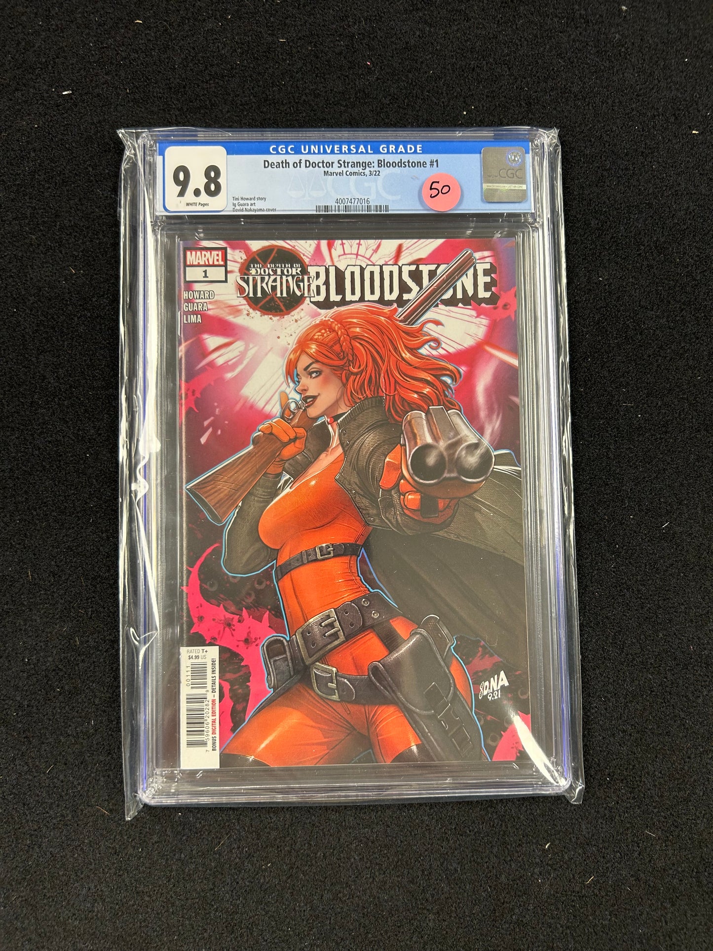Death of Doctor Strange: Bloodstone #1 - CGC 9.8