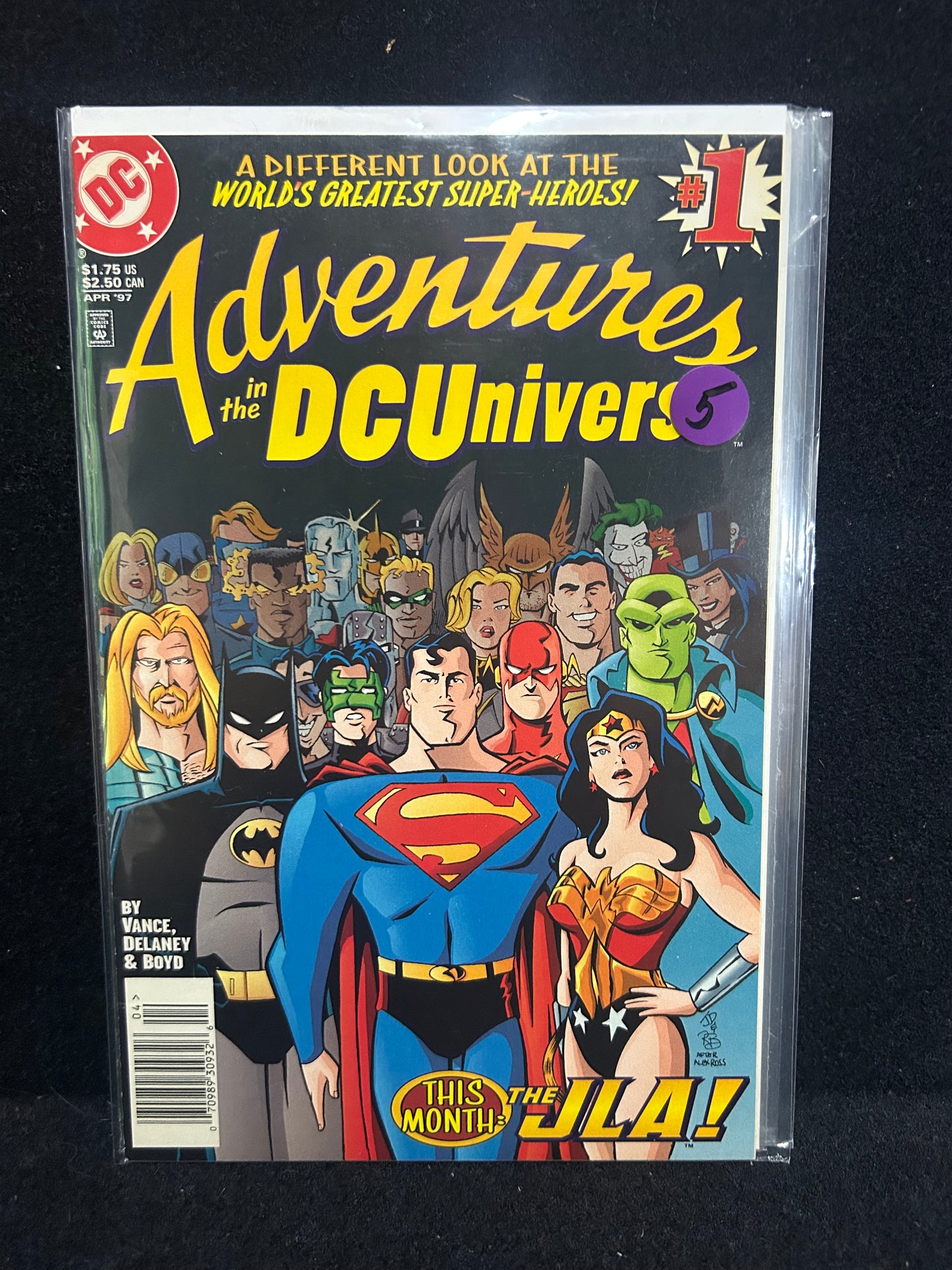 Adventures in the DC Universe #1 (DC 1997)
