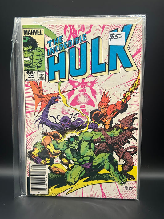 #306N Incredible Hulk (1962 Marvel 1st Series)