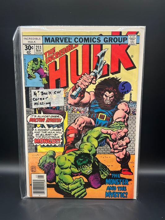 #211 Incredible Hulk (1962 Marvel 1st Series)
