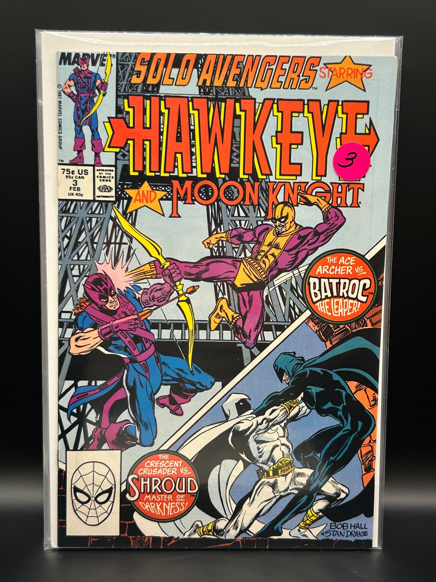 #3D Solo Avengers (1987 Marvel)