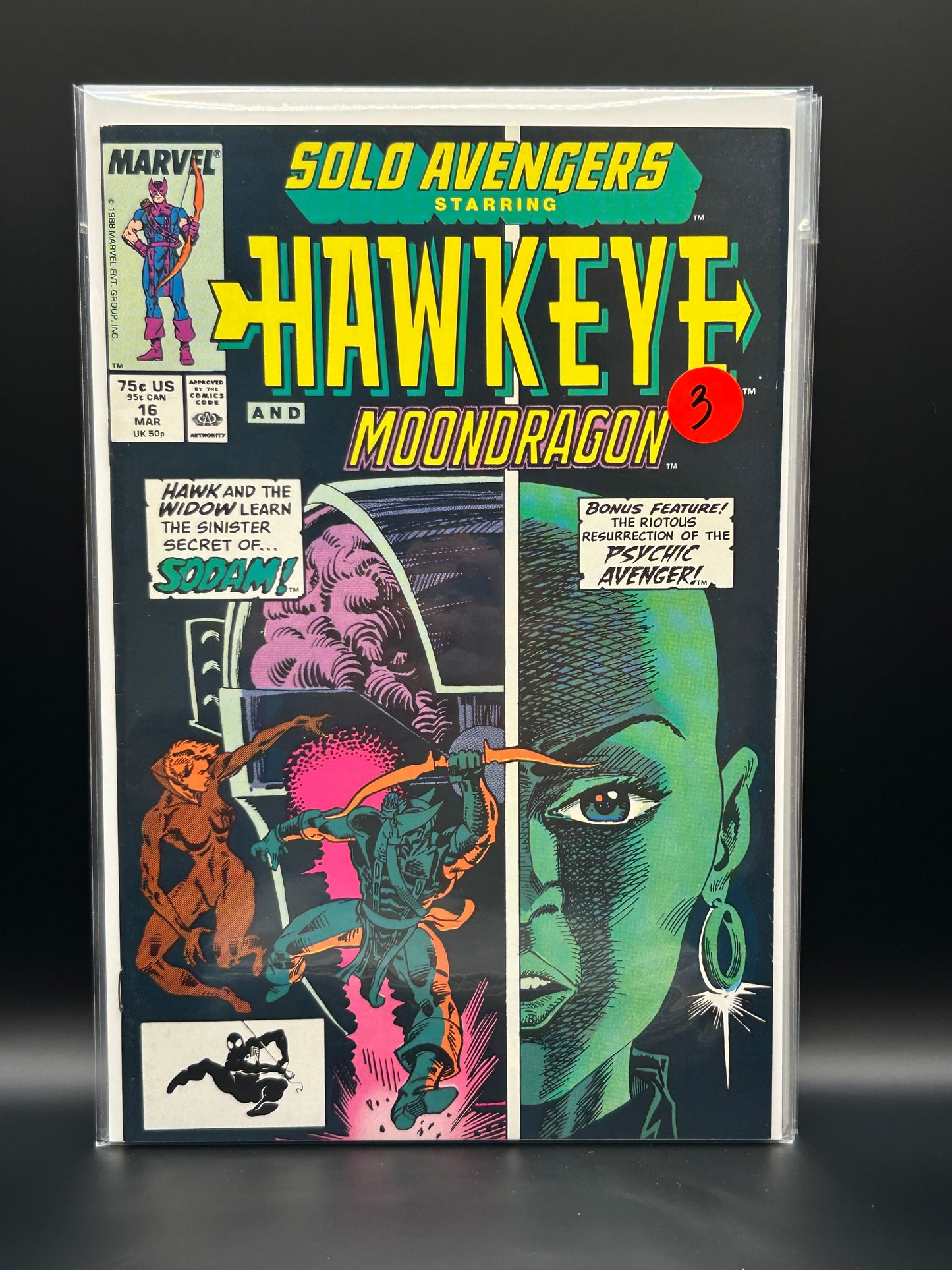 #16D Solo Avengers (1987 Marvel)