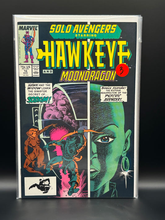 #16D Solo Avengers (1987 Marvel)