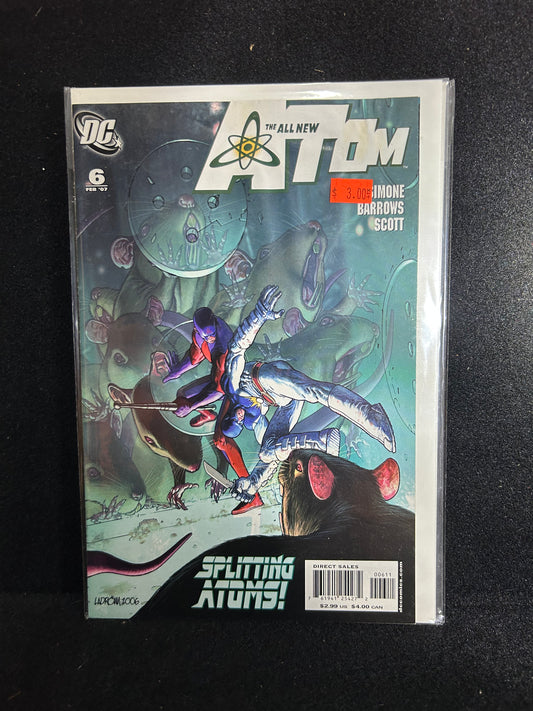 The All-New Atom #6 - Splitting Atoms (DC 2007)