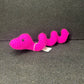 Pink Crochet Snake