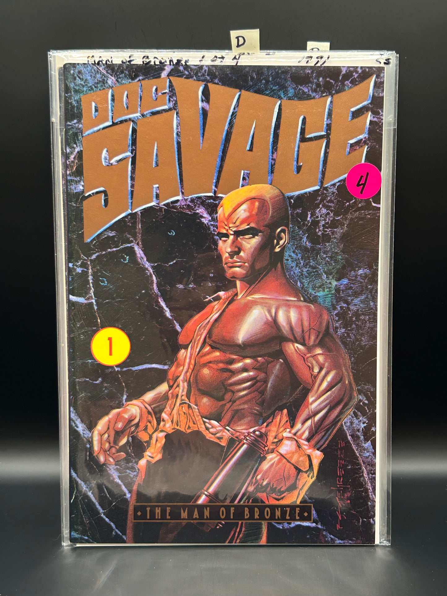 #1 Doc Savage The Man of Bronze (1991 Millennium)