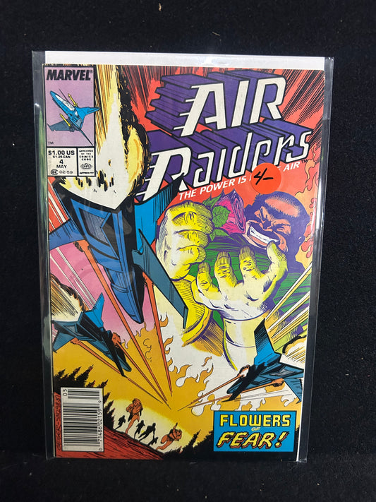 Air Raiders #4 (Marvel 1988)