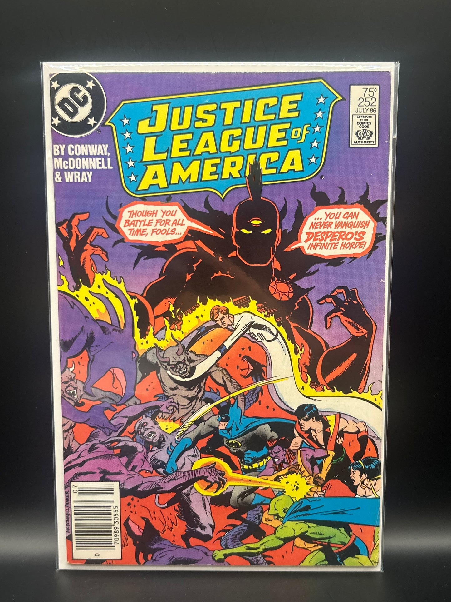 #252N Justice League of America (1960 1st Series)