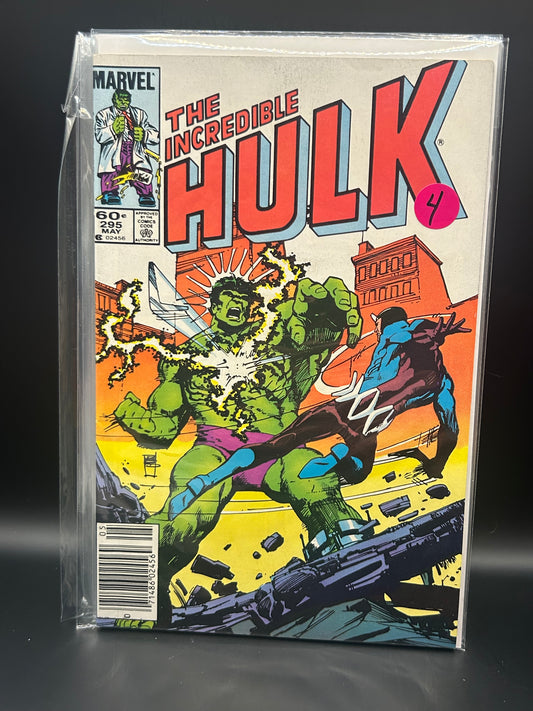 #295N Incredible Hulk (1962 Marvel 1st Series)