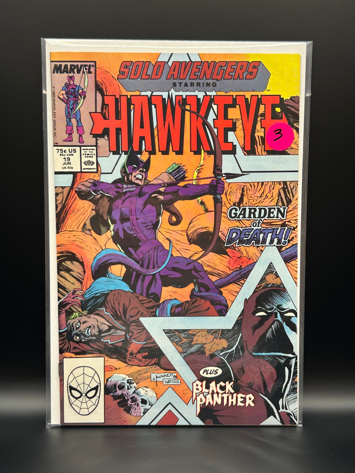 #19D Solo Avengers (1987 Marvel)