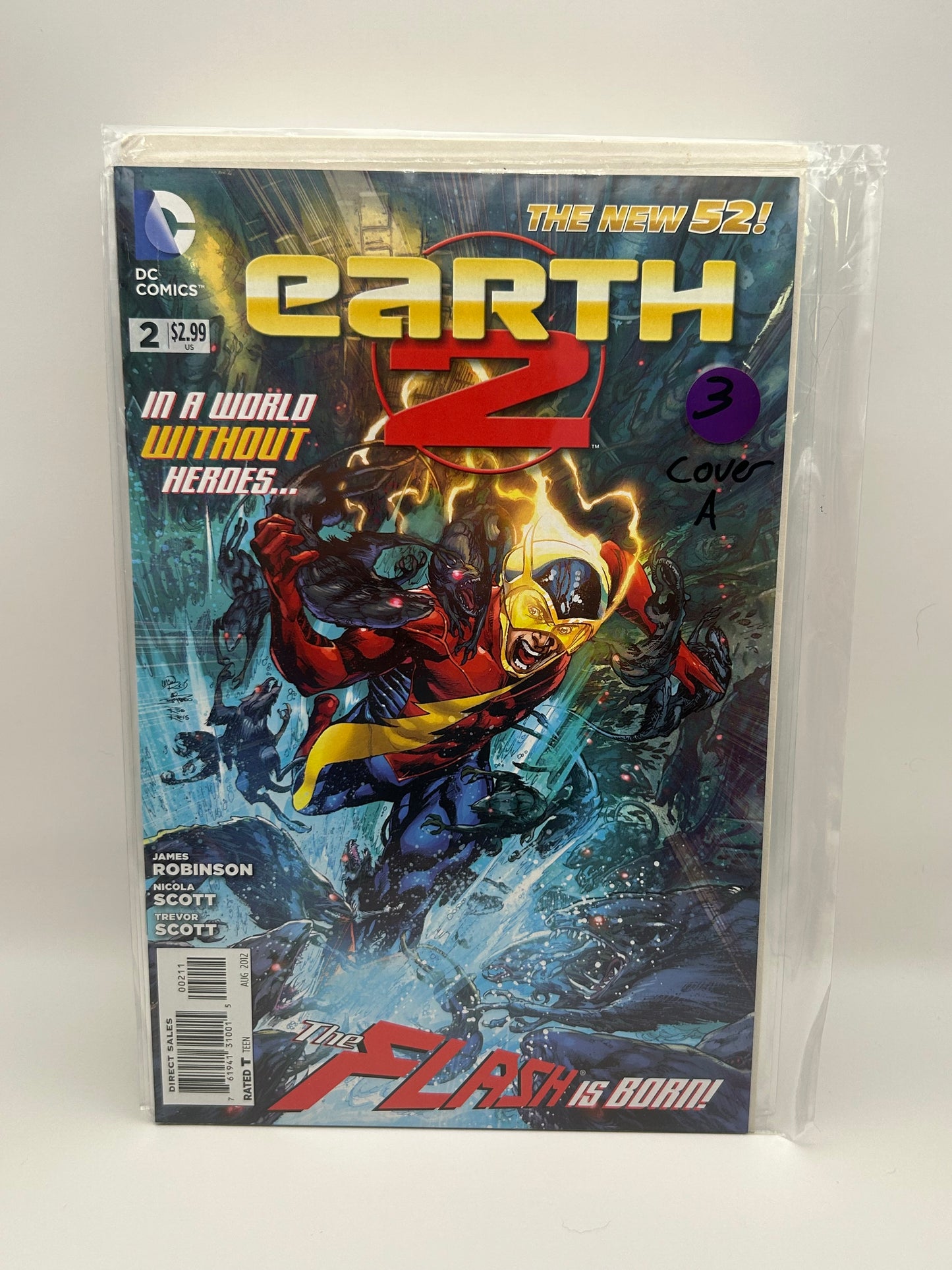 #2 Cover A - Earth 2 – DC – 2012–2015 – Ongoing Series – #0–32