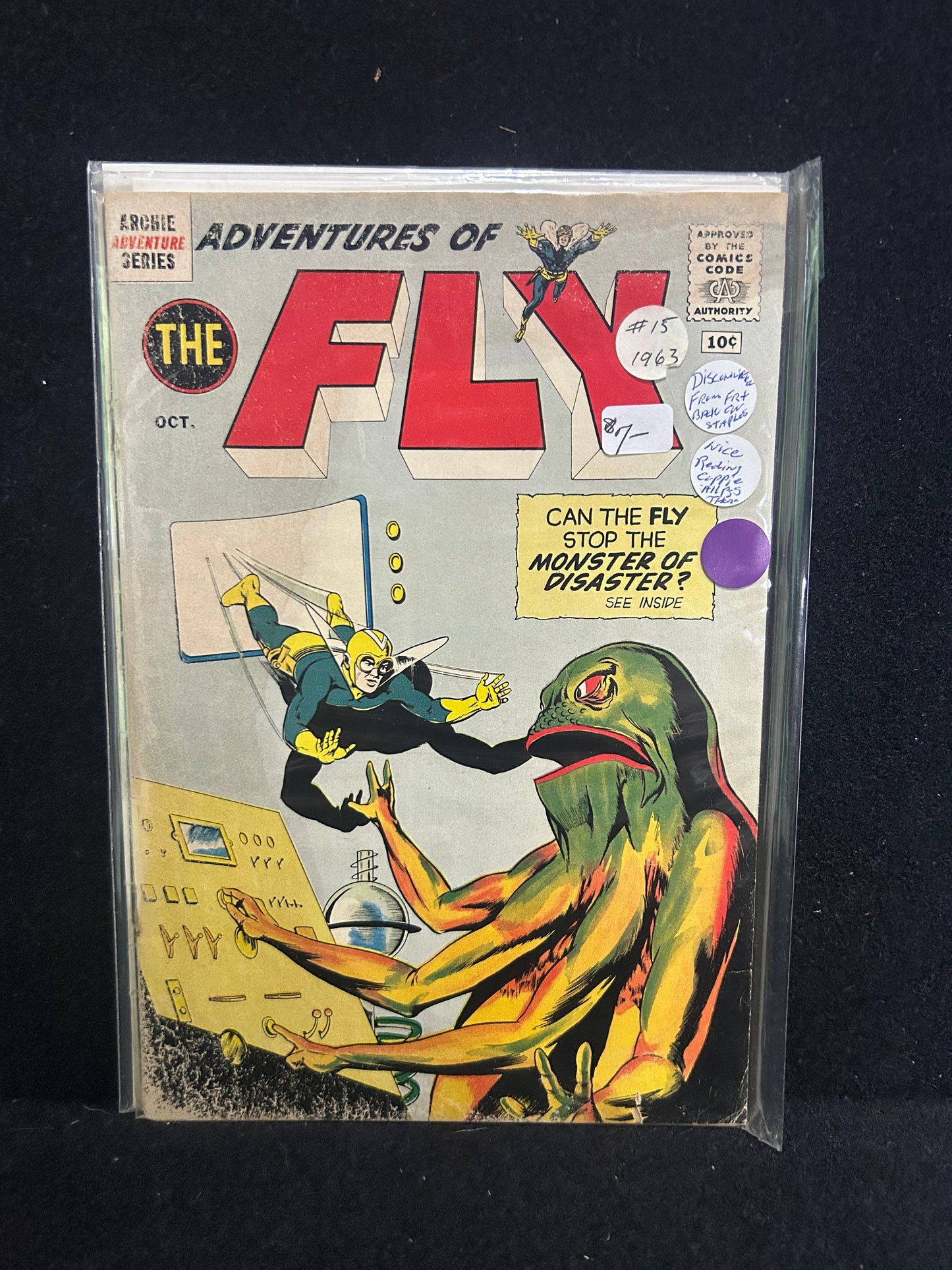 Adventures of The Fly #15 (Archie 1962)