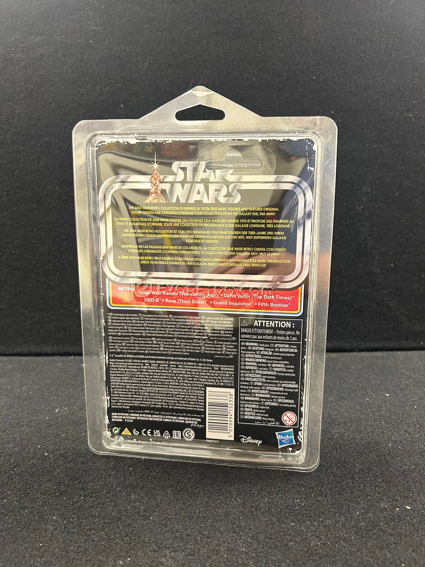 Star wars obi-wan Kenobi wandering jedi kenner retro collection hasbro
