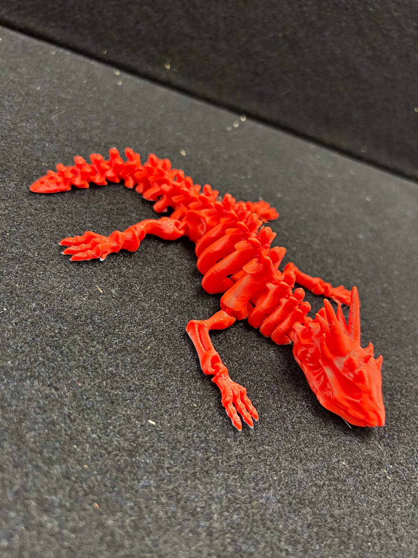 3D Printed Red Bone Dragon