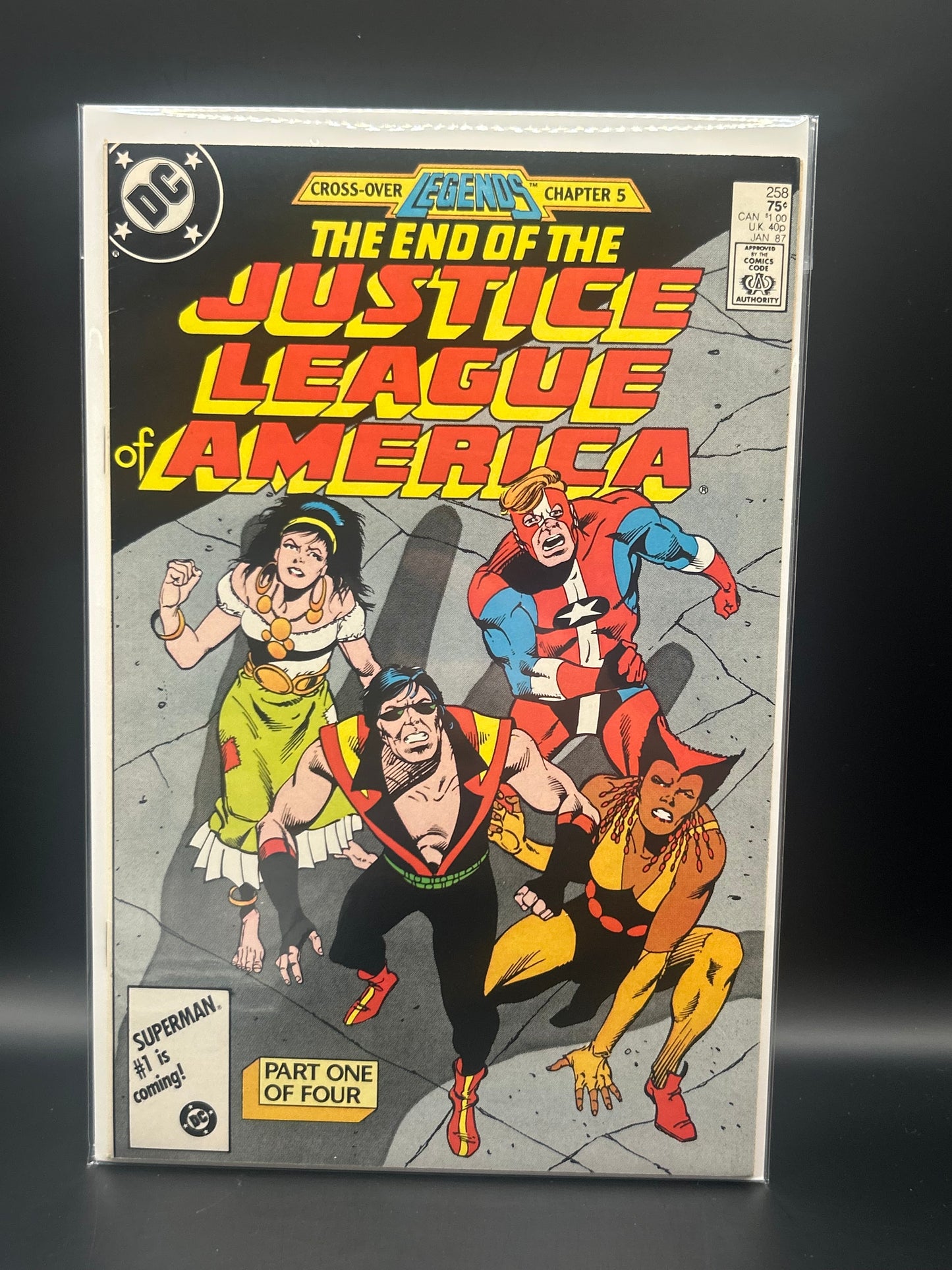 #258 Justice League of America (1960 1st Series)