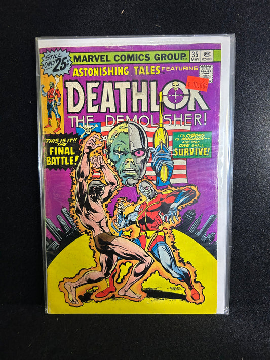 Astonishing Tales #35 - Featuring Deathlok the Demolisher (Marvel 1976)