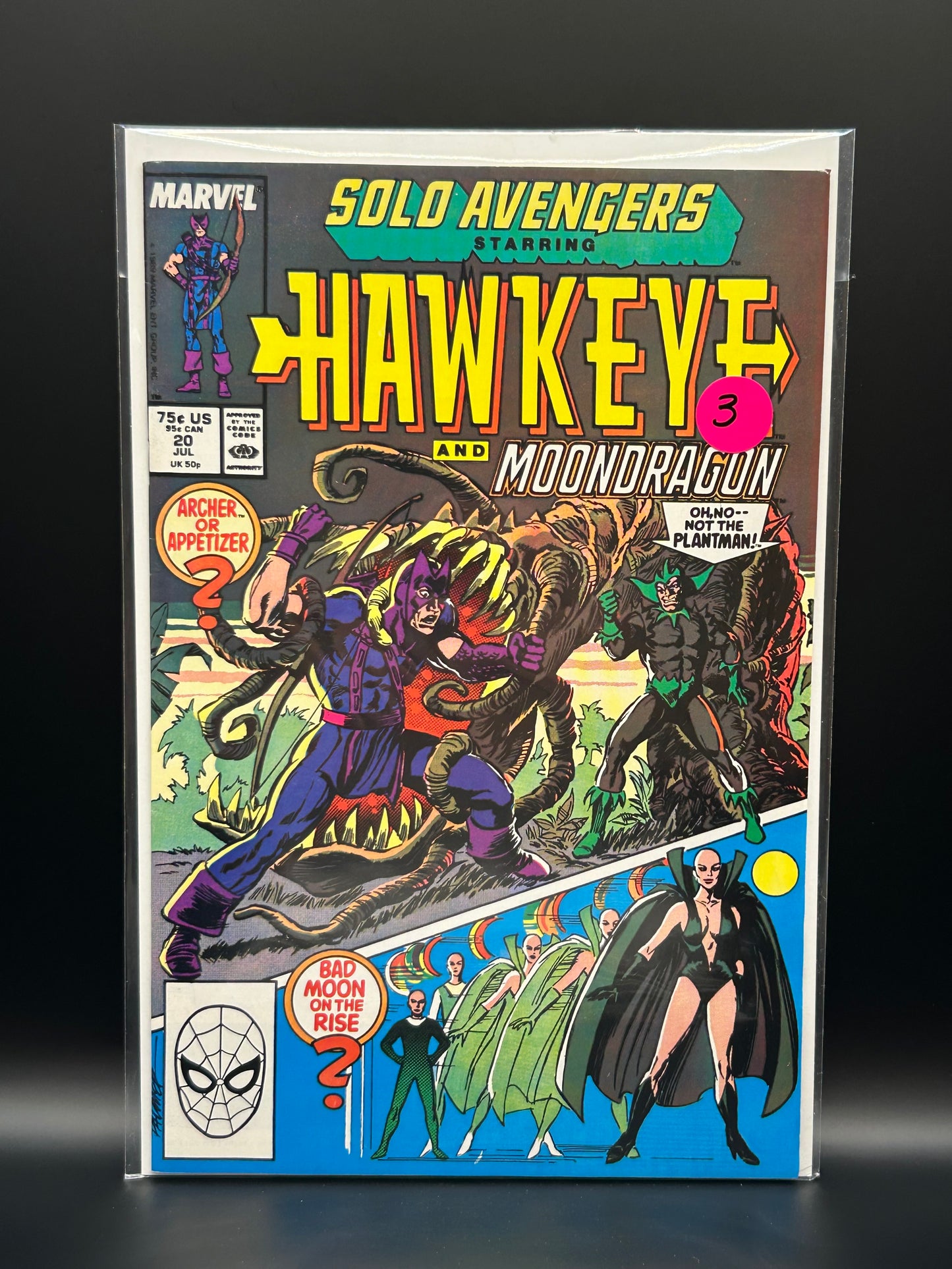 #20D Solo Avengers (1987 Marvel)