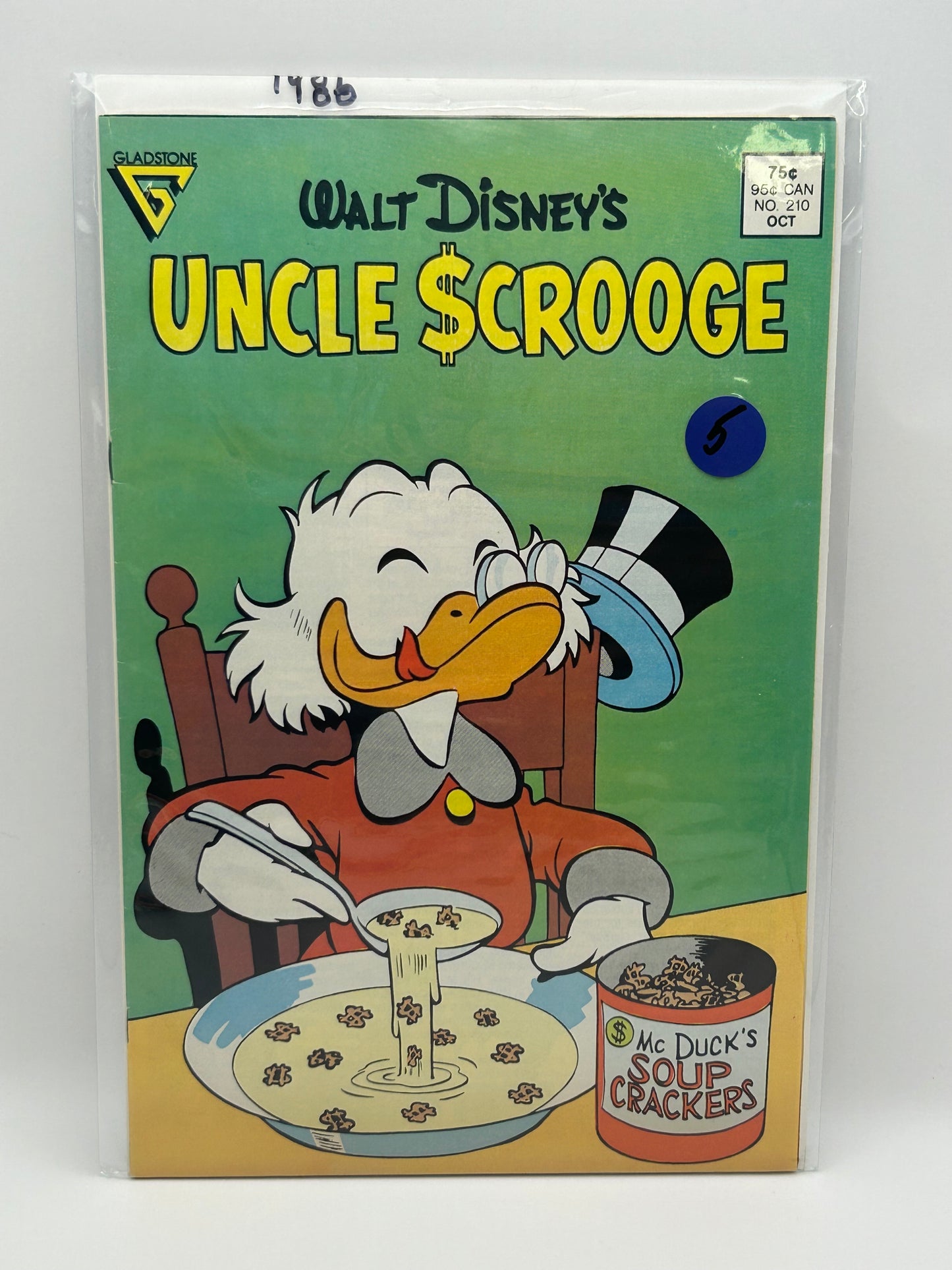 Uncle Scrooge – Dell/Gold Key/Whitman/Gladstone/Gemstone – 1954–2008 – Ongoing Series – #210