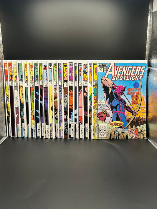 #21-40 Avengers Spotlight (1989 Marvel)