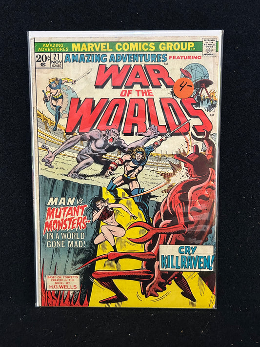 Amazing Adventures #21 – War of the Worlds (Nov 1973)
