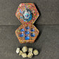 Hexagon Rainbow Sparkle Dragon Egg Dice Box