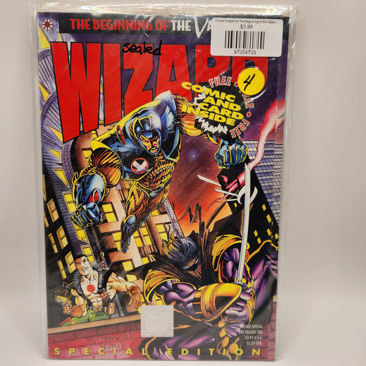 Wizard Magazine The Beginning of the Valiant Era Special Edition 1994 Sealed