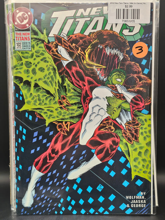 #102 New Teen Titans (1984 2nd Series) New Titans