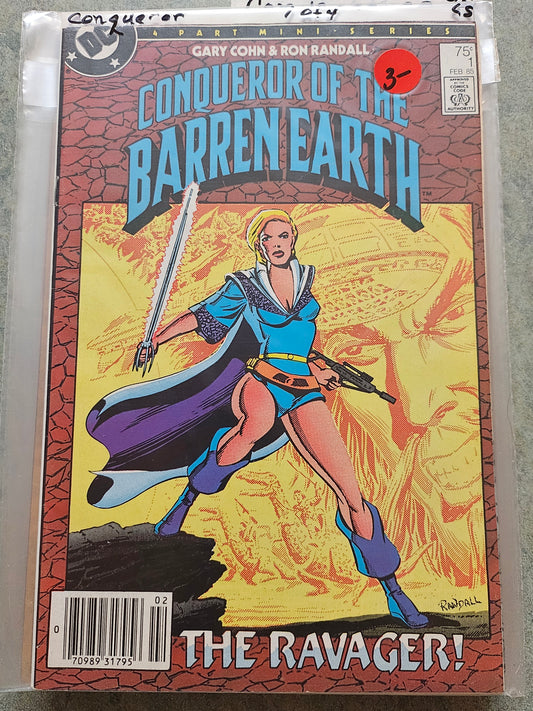 104.100 – Conqueror of the Barren Earth - #1 of 4 -(LS) mini series -1985